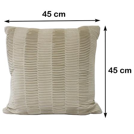 หมอนอิง HOME LIVING STYLE BALDI 18X18 นิ้ว สีครีม_5