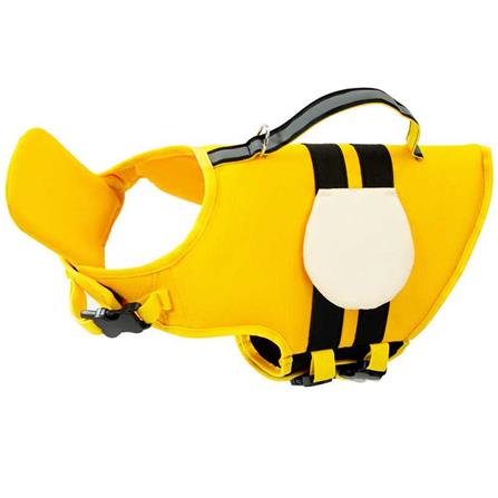 เสื้อชูชีพสัตว์เลี้ยง CLAWSET BKK ลายผึ้ง ไซซ์ XL สีเหลือง_0