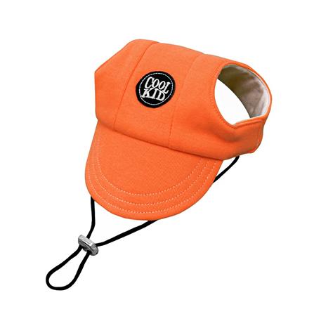 หมวกสัตว์เลี้ยง CLAWSET BKK COOL KID ไซซ์ M2 สีส้ม_0