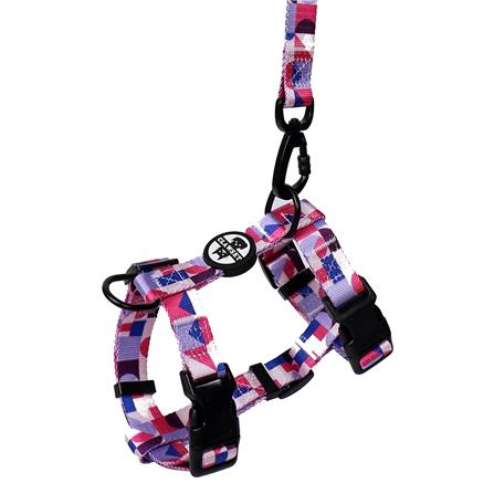 เซตสายรัดอกพร้อมสายจูง CLAWSET BKK RUN RUN SWEET ไซซ์ XL_0