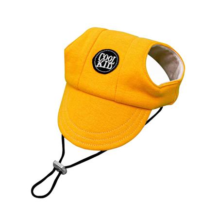 หมวกสัตว์เลี้ยง CLAWSET BKK COOL KID ไซซ์ S สีเหลือง_0