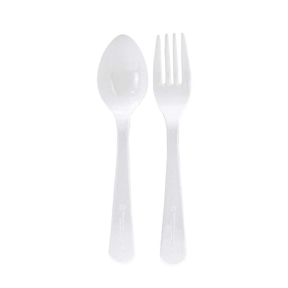 ชุดช้อนส้อมเล็กเมลามีน SUPERWARE MICKEY SUMMER FUN