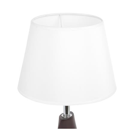 ไฟตั้งโต๊ะ CARINI LS-MT1098-1 สีขาว/น้ำตาล_2