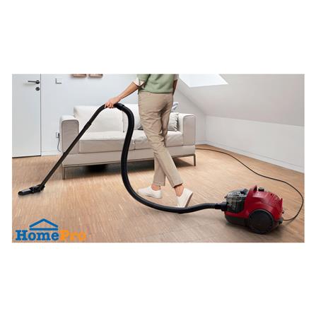 เครื่องดูดฝุ่นแบบกล่อง BOSCH BGS21WX200 สีดำ/แดง_3