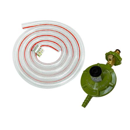 หัวปรับความดันต่ำเซฟตี้พร้อมสายแก๊ส LUCKY FLAME L-336SBP