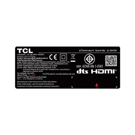 ซาวด์บาร์ TCL S643W_5