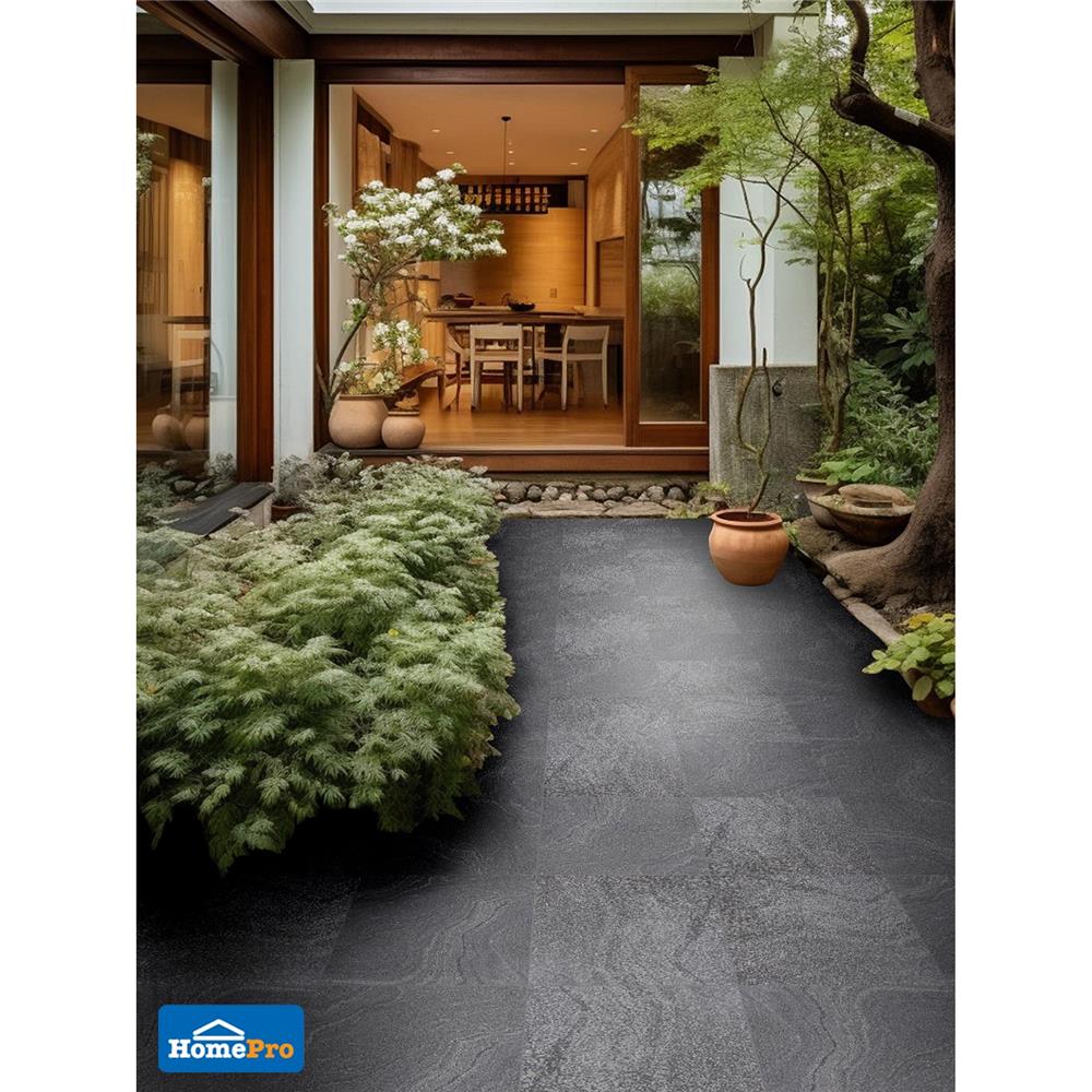 กระเบื้องพื้น 16x16 นิ้ว TARA เรดอน เทา PM 0.96 ตร.ม.