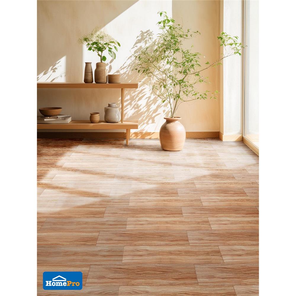 กระเบื้องพื้น 15x60 ซม. MAXIMUS มาตาลดา น้ำตาลแดง A 1 ตร.ม.