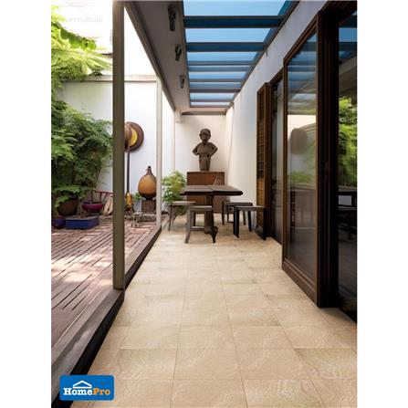 กระเบื้องพื้น 16x16 นิ้ว TARA เรดอน เบจ PM 0.96 ตร.ม._5