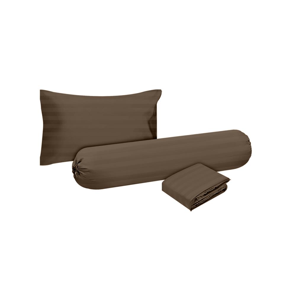ชุดผ้าปูที่นอน 3.5 ฟุต 3 ชิ้น ME LIVING KIERA สีน้ำตาล