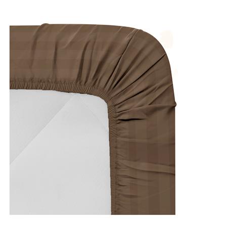 ชุดผ้าปูที่นอน 5 ฟุต 5 ชิ้น ME LIVING KIERA สีน้ำตาล_2