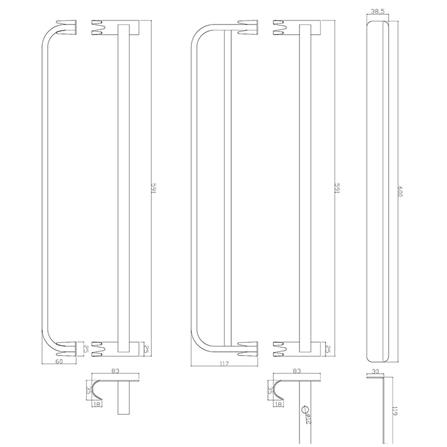 ราวแขวนผ้า RASLAND W152-W1479 60 ซม. สีสเตนเลส_1