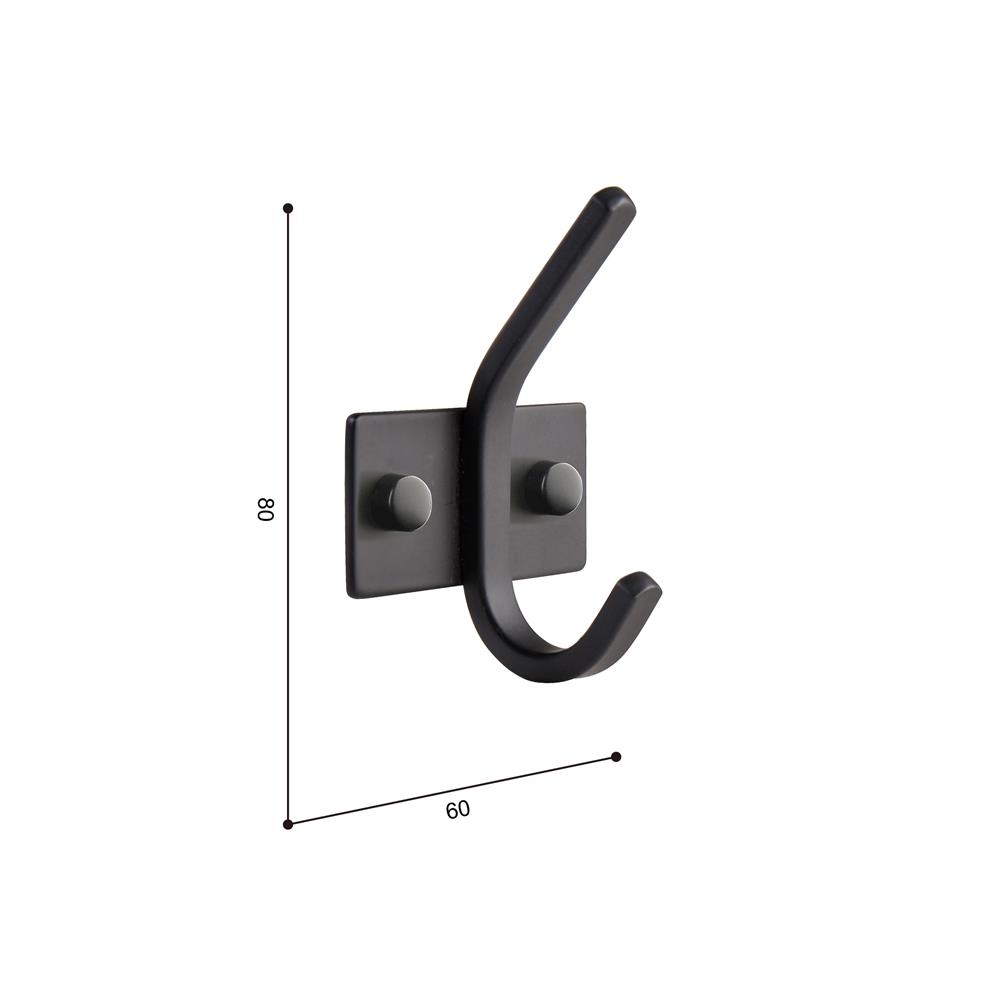 ขอแขวนผ้า BEN W1523-W567 สีดำ