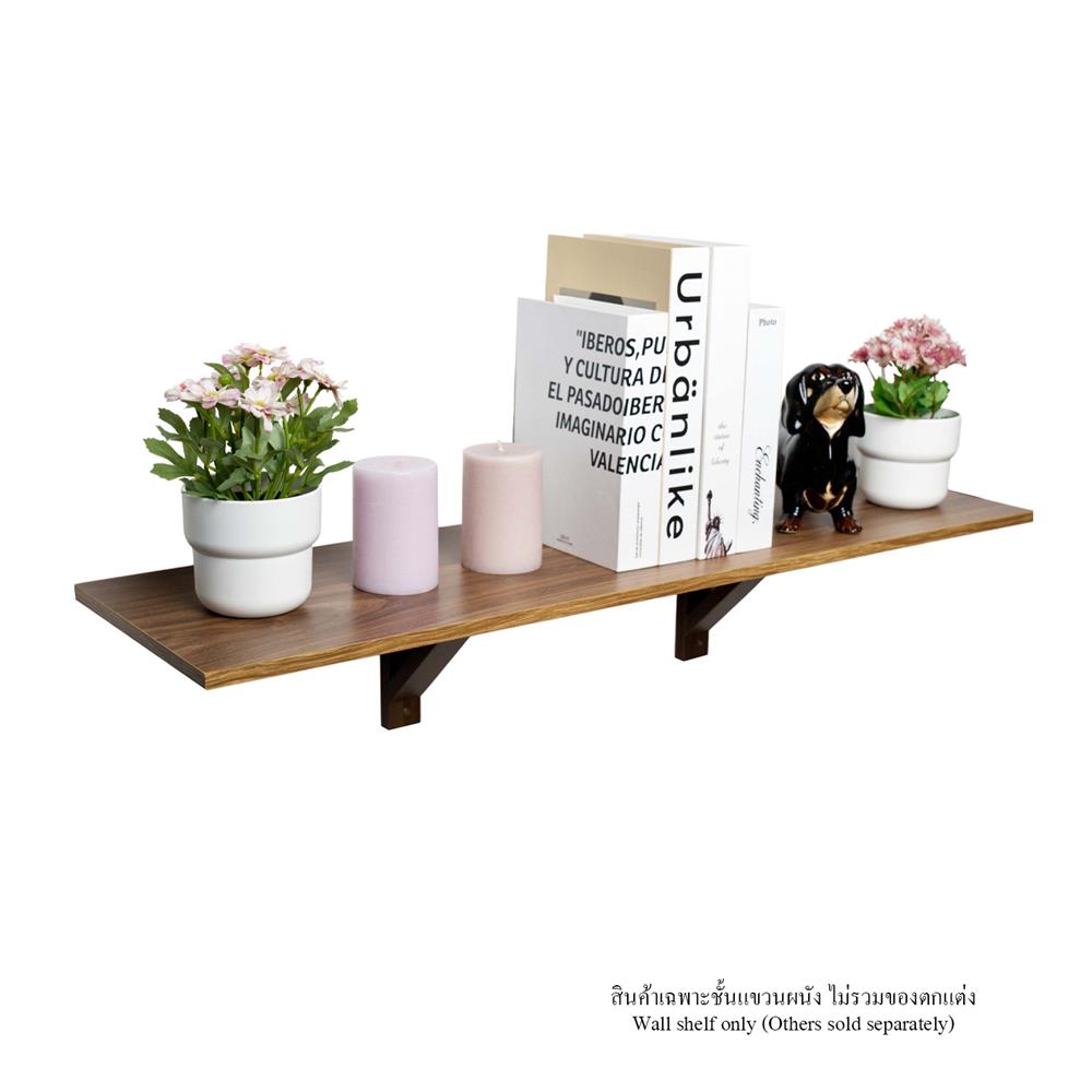 ชั้นแขวนผนัง FASTTECT WT2590+LS1190-OAK308 90 ซม. สีโอ๊ค