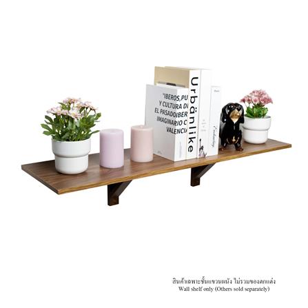 ชั้นแขวนผนัง FASTTECT WT2590+LS1190-OAK308 90 ซม. สีโอ๊ค