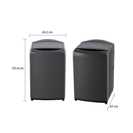 เครื่องซักผ้าฝาบน LG TV2519DV3B 19 กก. อินเวอร์เตอร์ สีดำ_2