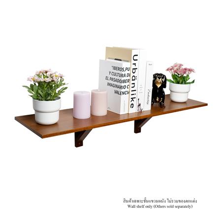 ชั้นแขวนผนัง FASTTECT WT2590+LS1190-TEAK 90 ซม. สีไม้สัก_0