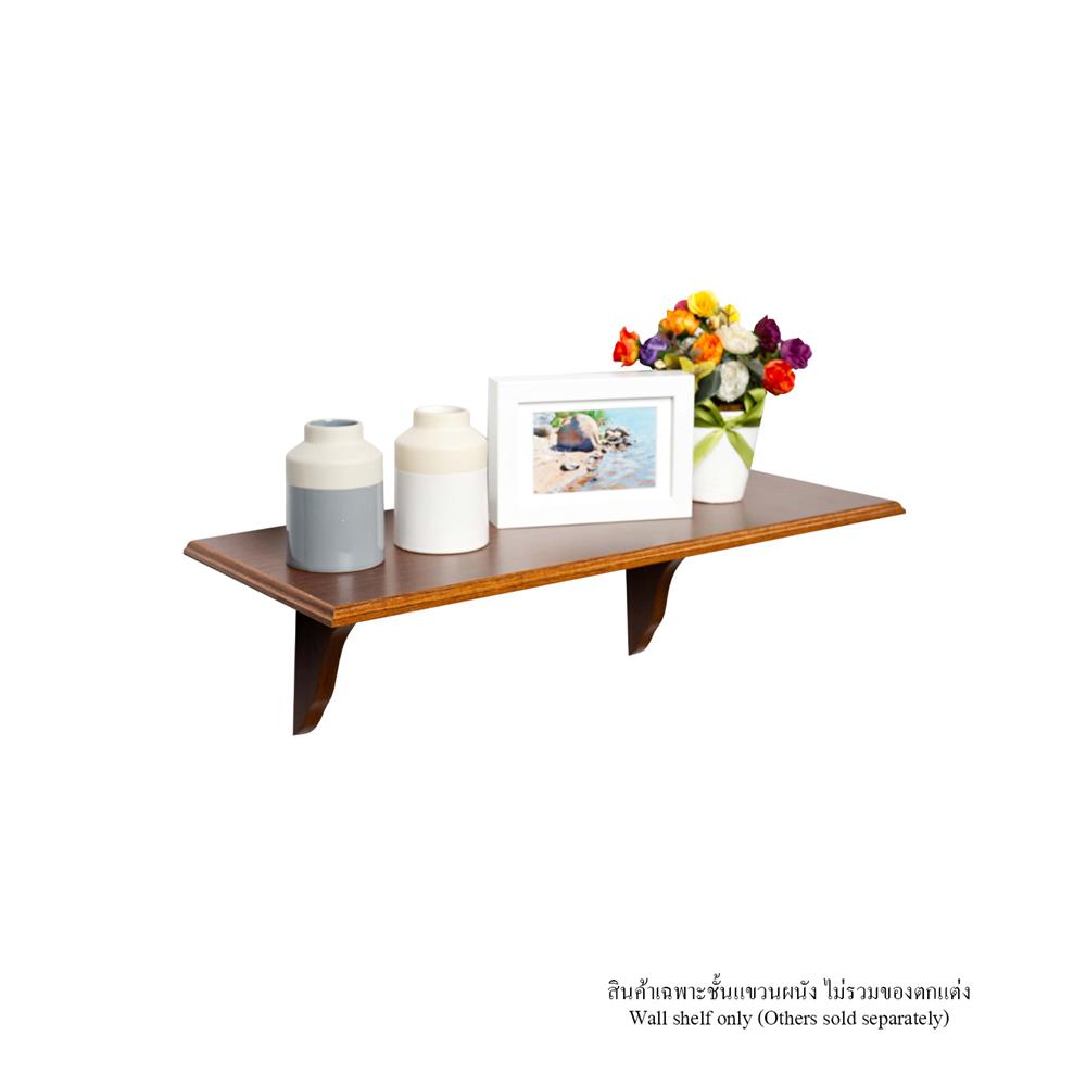 ชั้นแขวนผนัง FASTTECT WS2560+LS1818-OAK 60 ซม. สีโอ๊ค