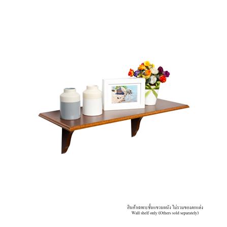 ชั้นแขวนผนัง FASTTECT WS2560+LS1818-OAK 60 ซม. สีโอ๊ค