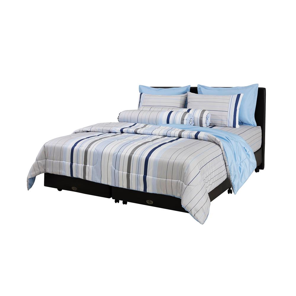 ชุดผ้าปูที่นอน 5 ฟุต 6 ชิ้น SANTAS SPHERE BL