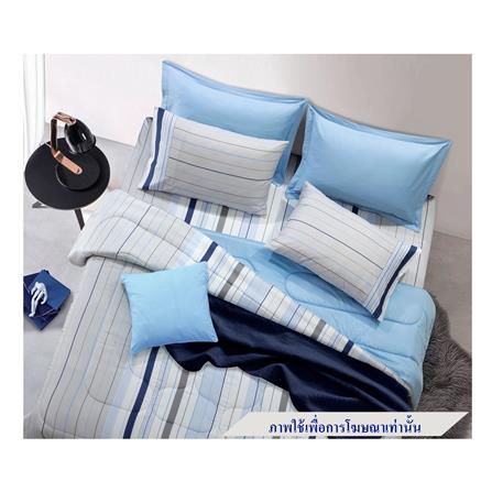 ชุดผ้าปูที่นอน 5 ฟุต 6 ชิ้น SANTAS SPHERE BL_0