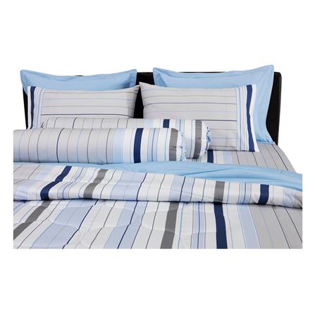 ชุดผ้าปูที่นอน 5 ฟุต 6 ชิ้น SANTAS SPHERE BL_2