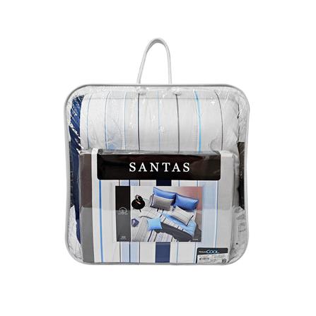 ชุดผ้าปูที่นอน 5 ฟุต 6 ชิ้น SANTAS SPHERE BL_4