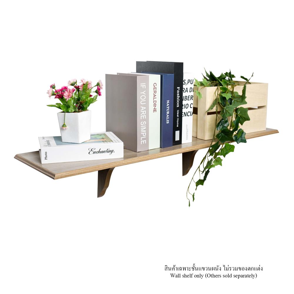 ชั้นแขวนผนัง FASTTECT WS2590+LS1818-LOAK 90 ซม. สีโอ๊คอ่อน