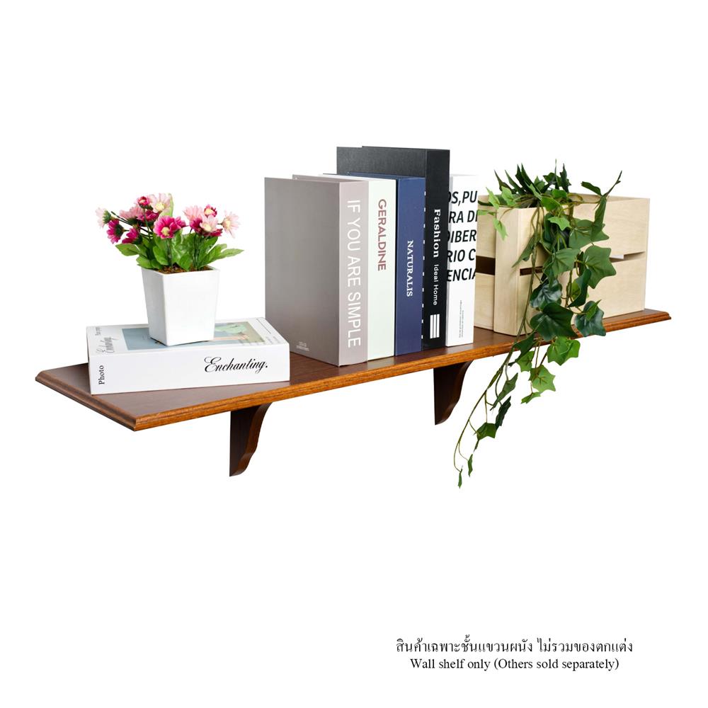 ชั้นแขวนผนัง FASTTECT WS2590+LS1818-OAK 90 ซม. สีโอ๊ค