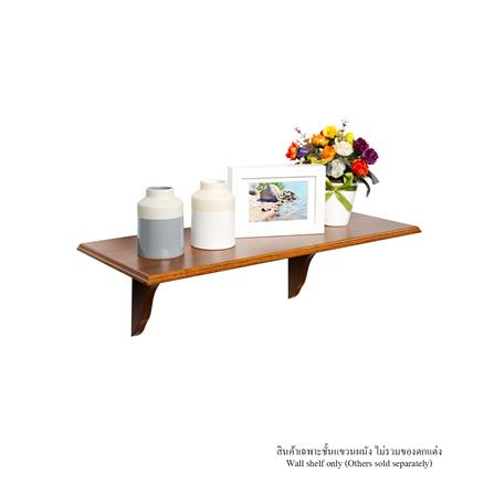 ชั้นแขวนผนัง FASTTECT WS2560+LS1818-TEAK 60 ซม. สีไม้สัก