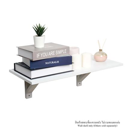 ชั้นแขวนผนัง FASTTECT WT2560+LS1190-WHITE 60 ซม. สีขาว