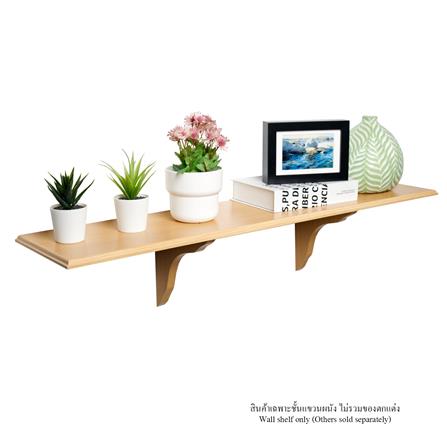 ชั้นแขวนผนัง FASTTECT WS2090+LS1818-BEECH 90 ซม. สีบีช_0