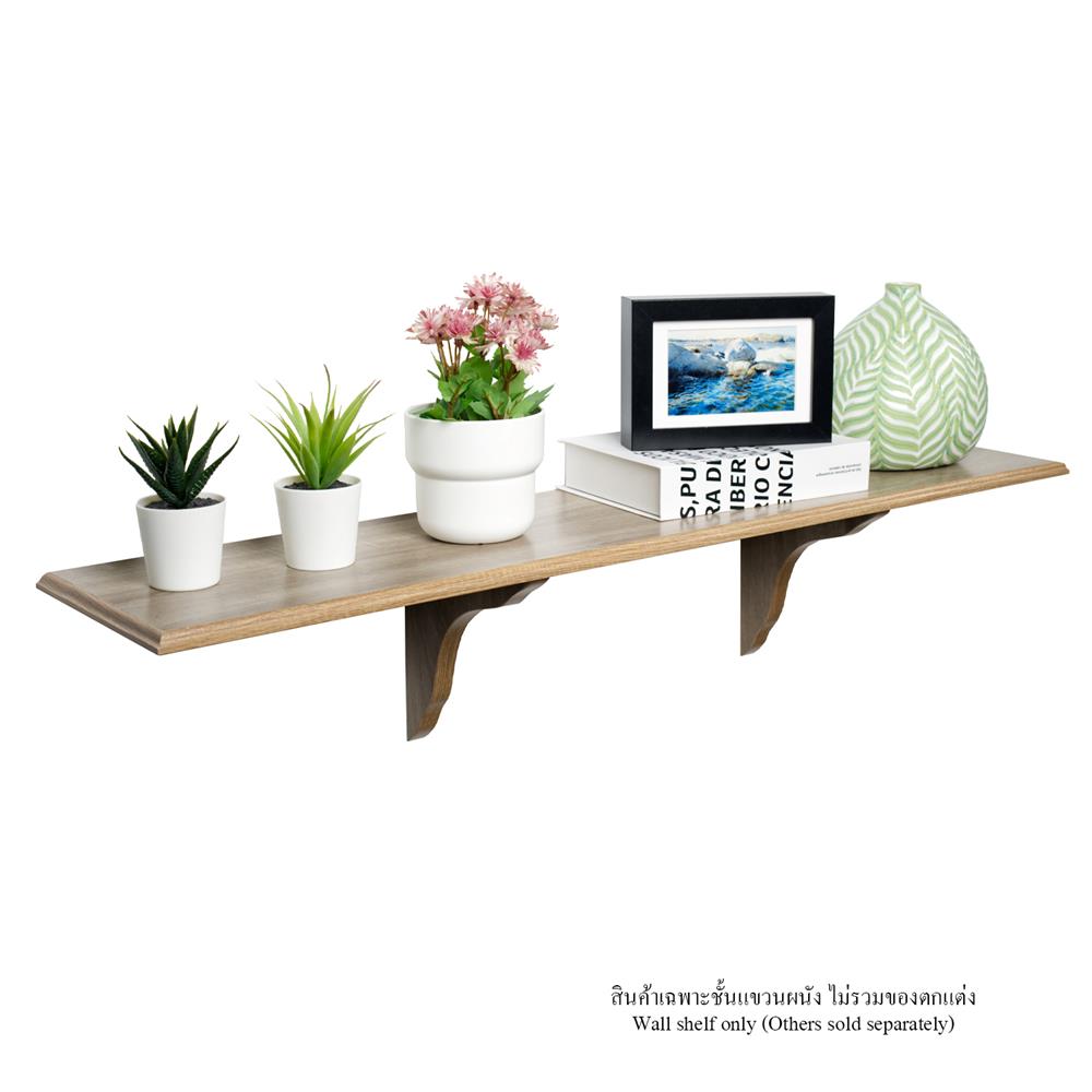 ชั้นแขวนผนัง FASTTECT WS2090+LS1818-LOAK 90 ซม. สีโอ๊คอ่อน