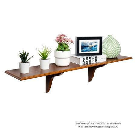 ชั้นแขวนผนัง FASTTECT WS2090+LS1818-OAK 90 ซม. สีโอ๊ค