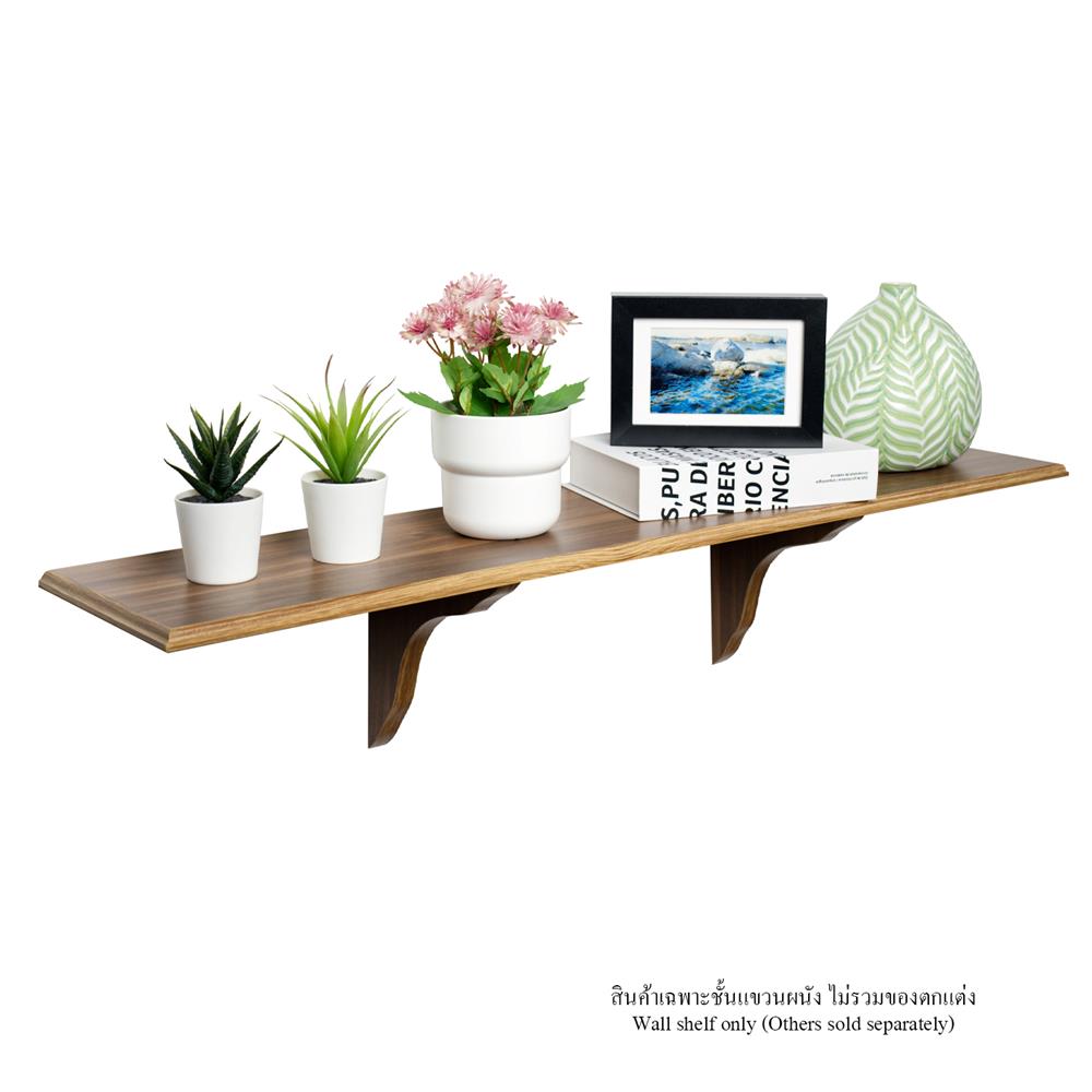 ชั้นแขวนผนัง FASTTECT WS2090+LS1818-OAK308 90 ซม. สีโอ๊ค