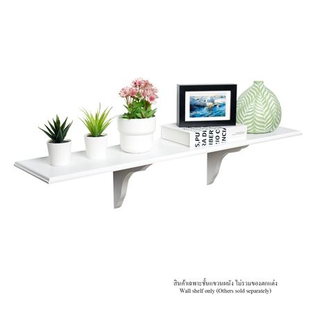 ชั้นแขวนผนัง FASTTECT WS2090+LS1818-WHITE 90 ซม. สีขาว_0