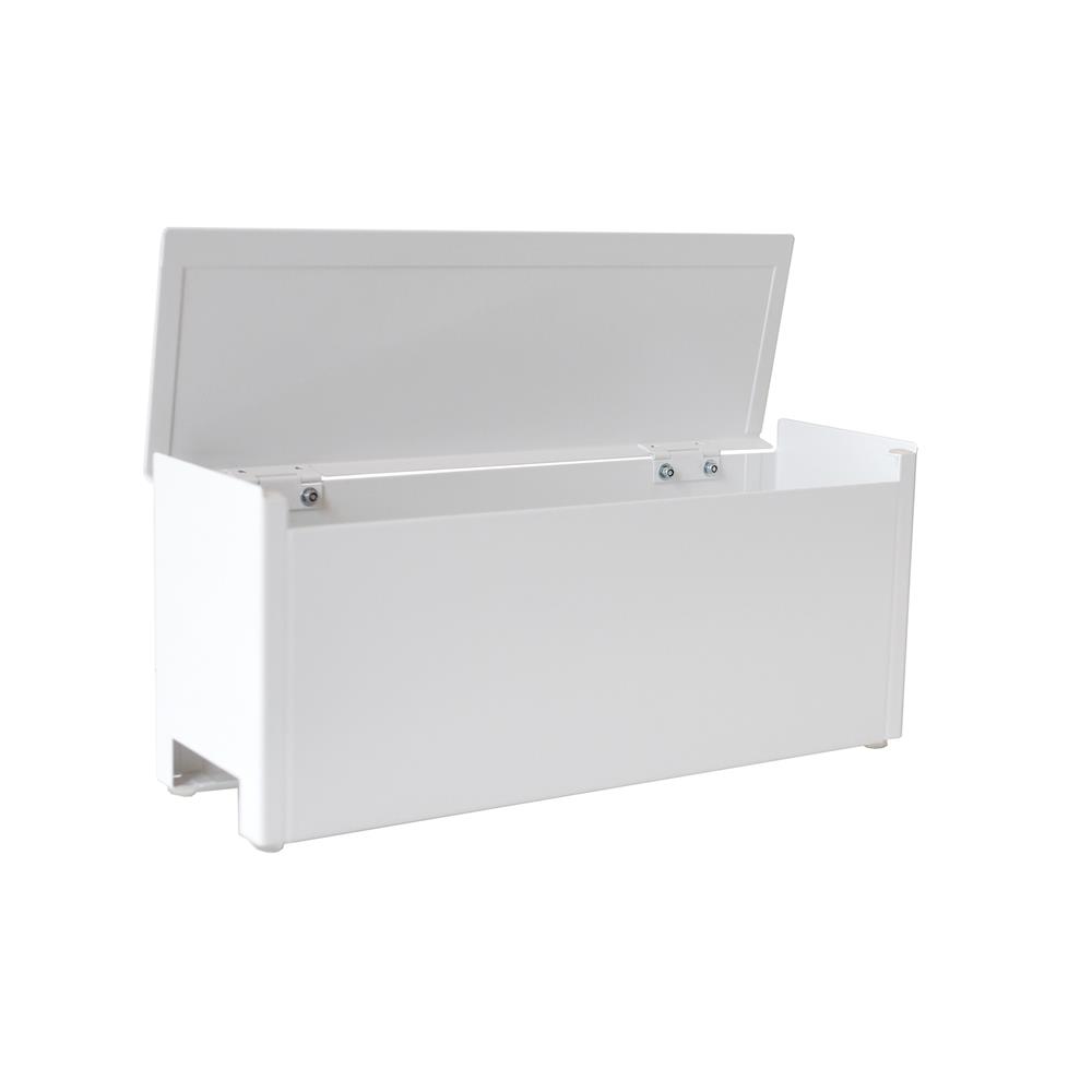 กล่องเก็บปลั๊กไฟ STACKO STPS 32x10x13.5 ซม. สีขาว