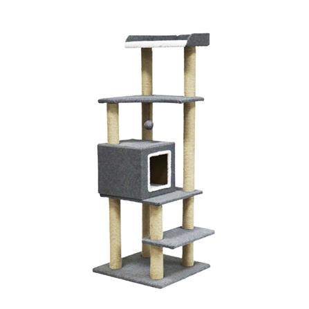 คอนโดแมว PRIMS CAT TREE NO.911126 55X55X130 ซม._0