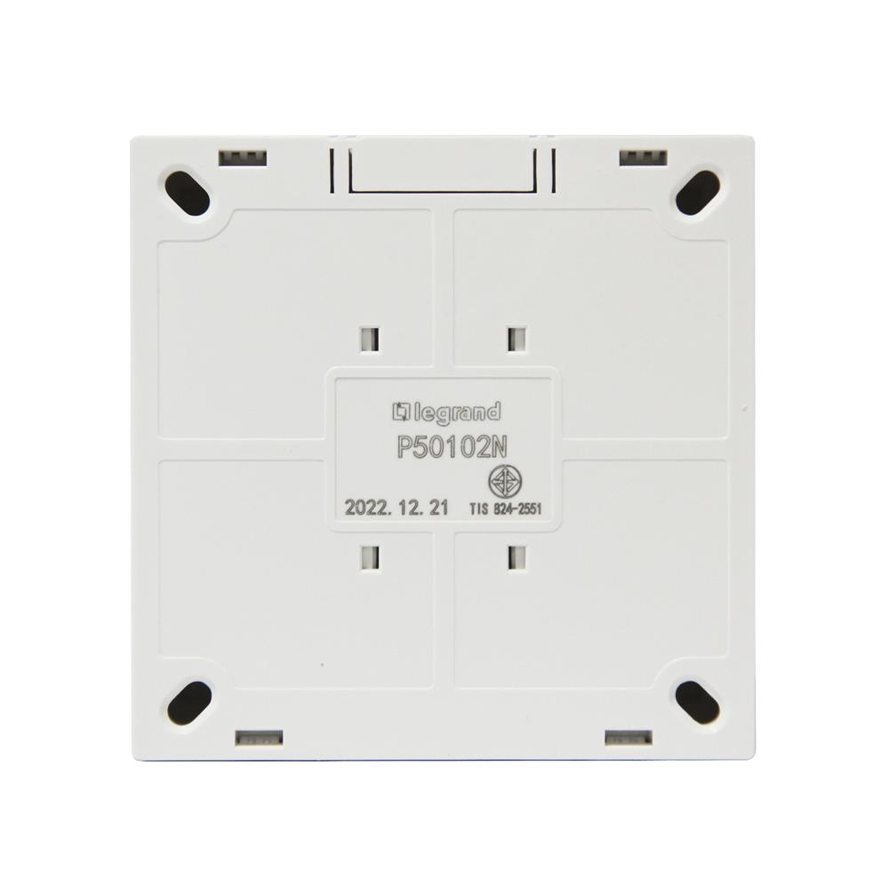 ชุดสวิตซ์ 1 ทาง 1 ช่อง BTICINO SMR P50102N สีขาว