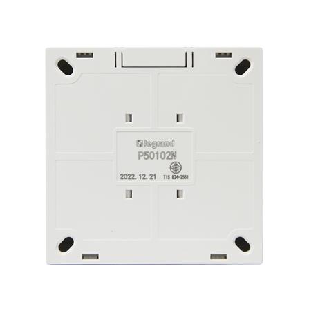 ชุดสวิตซ์ 1 ทาง 1 ช่อง BTICINO SMR P50102N สีขาว_1