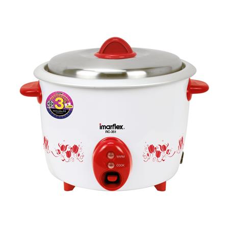 หม้อหุงข้าว MANUAL IMARFLEX RC-351 1 ลิตร_0