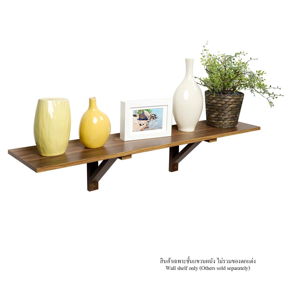 ชั้นแขวนผนัง FASTTECT WT2090+LS1190-OAK308 90 ซม. สีโอ๊ค