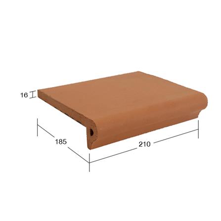 กระเบื้องจมูกบันได 6x8 นิ้ว KENZAI ฟลอเรนซ์ สีโรซ่า (9P)_3