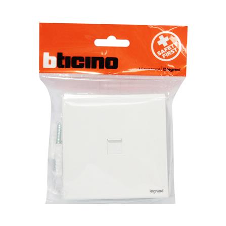 ชุดเต้ารับคอมพิวเตอร์ CAT 5E BTICINO SMR P50303N สีขาว_3