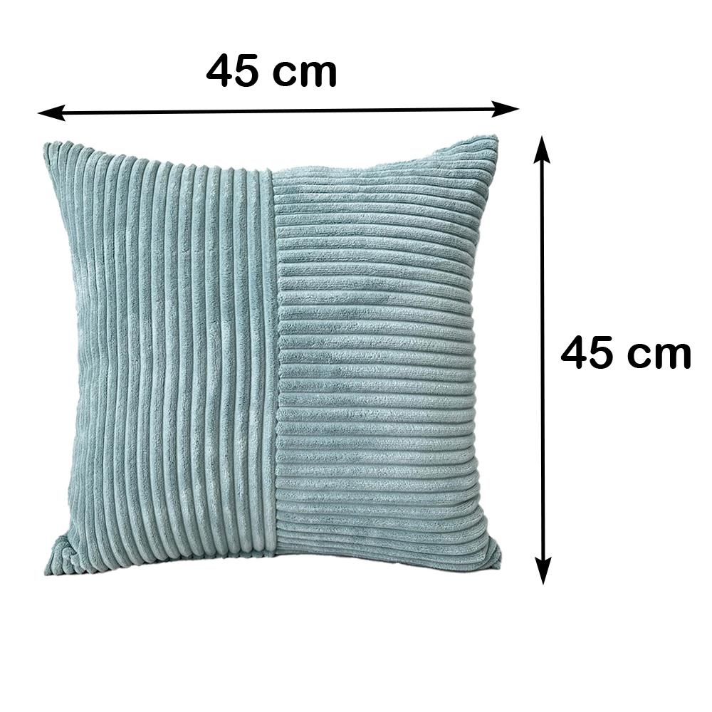 หมอนอิง HOME LIVING STYLE CORDY 18X18 นิ้ว สีฟ้า