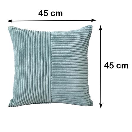 หมอนอิง HOME LIVING STYLE CORDY 18X18 นิ้ว สีฟ้า_6
