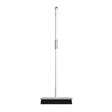 ไม้ขัดพื้นไนลอนพร้อมยางรีดน้ำ ด้ามยาว RANDY M11 สีขาว