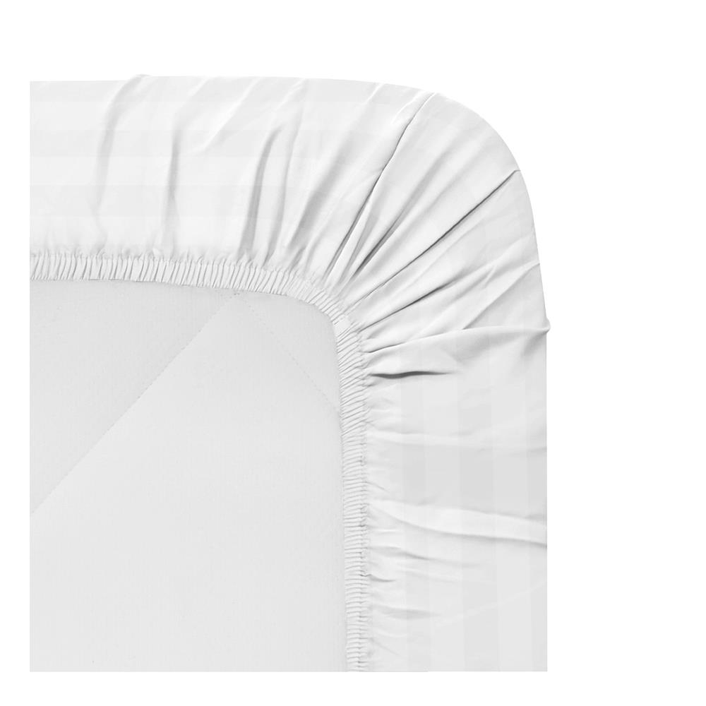 ชุดผ้าปูที่นอน 6 ฟุต 6 ชิ้น HOME LIVING STYLE FLORENCE สีขาว