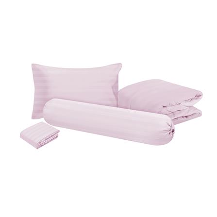 ชุดผ้าปูที่นอน 3.5 ฟุต 4 ชิ้น HOME LIVING STYLE FLORENCE สีชมพู_1