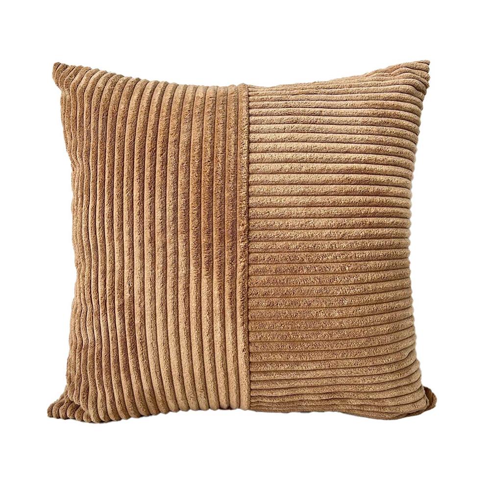 หมอนอิง HOME LIVING STYLE CORDY 18X18 นิ้ว สีน้ำตาล